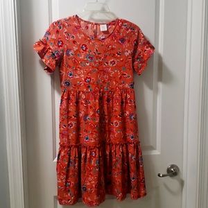 Girls floral dress size XL
